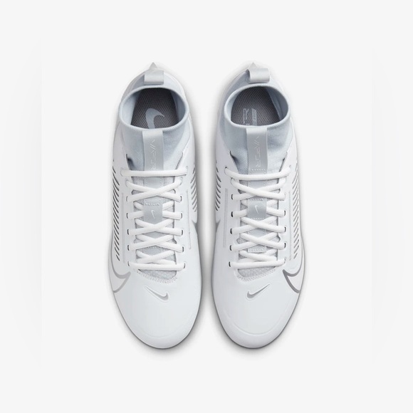 Nike Vapor Edge Pro 360 2 Football Cleats Men’s Size 16 White Silver DA5456-100 - Picture 3 of 11